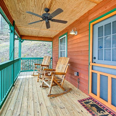 Smoky Mountain Cabin With Camping Area And Fire Pit! Whittier Buitenkant foto