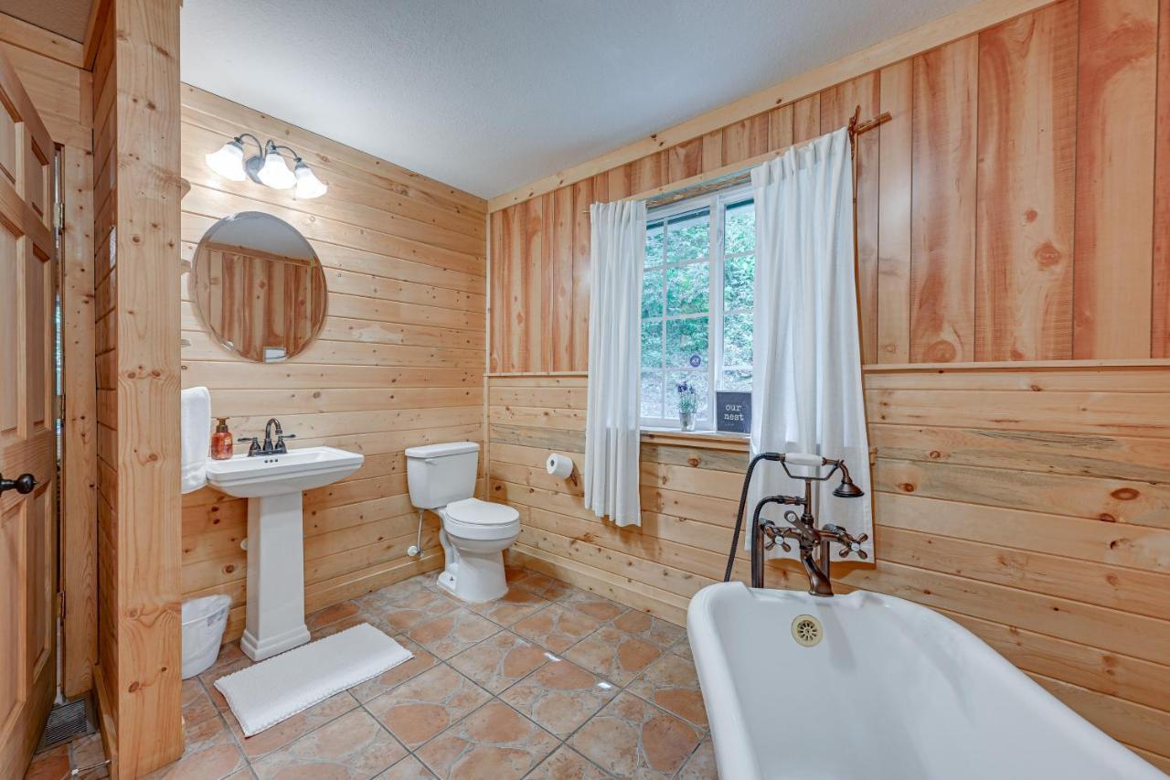 Smoky Mountain Cabin With Camping Area And Fire Pit! Whittier Buitenkant foto