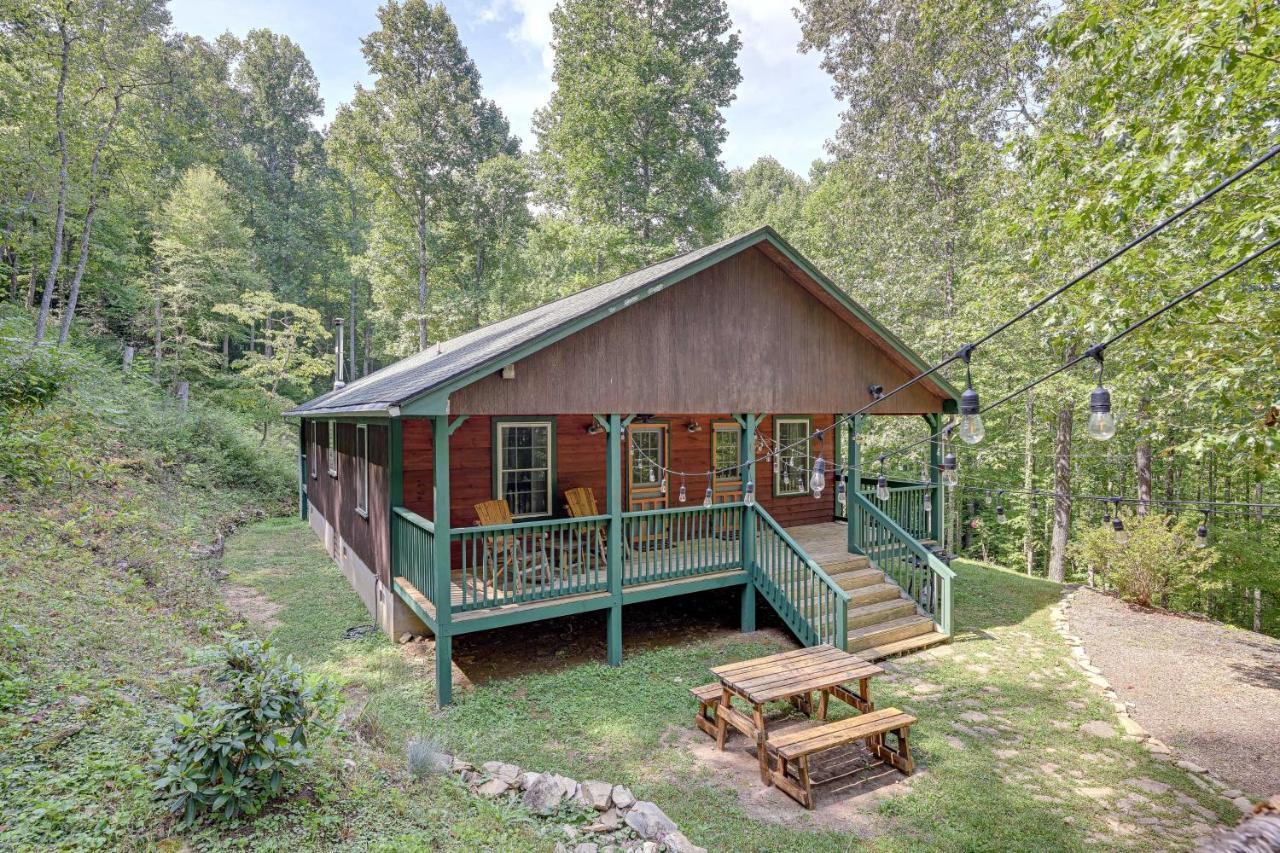 Smoky Mountain Cabin With Camping Area And Fire Pit! Whittier Buitenkant foto