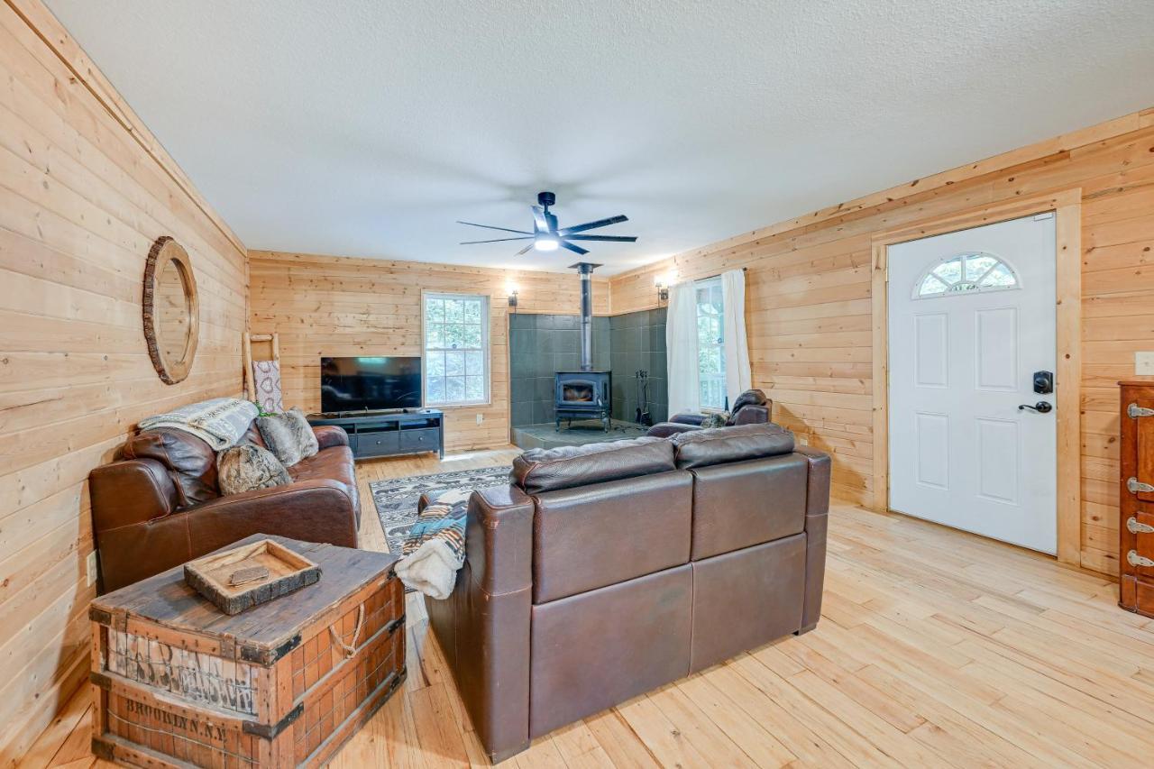 Smoky Mountain Cabin With Camping Area And Fire Pit! Whittier Buitenkant foto