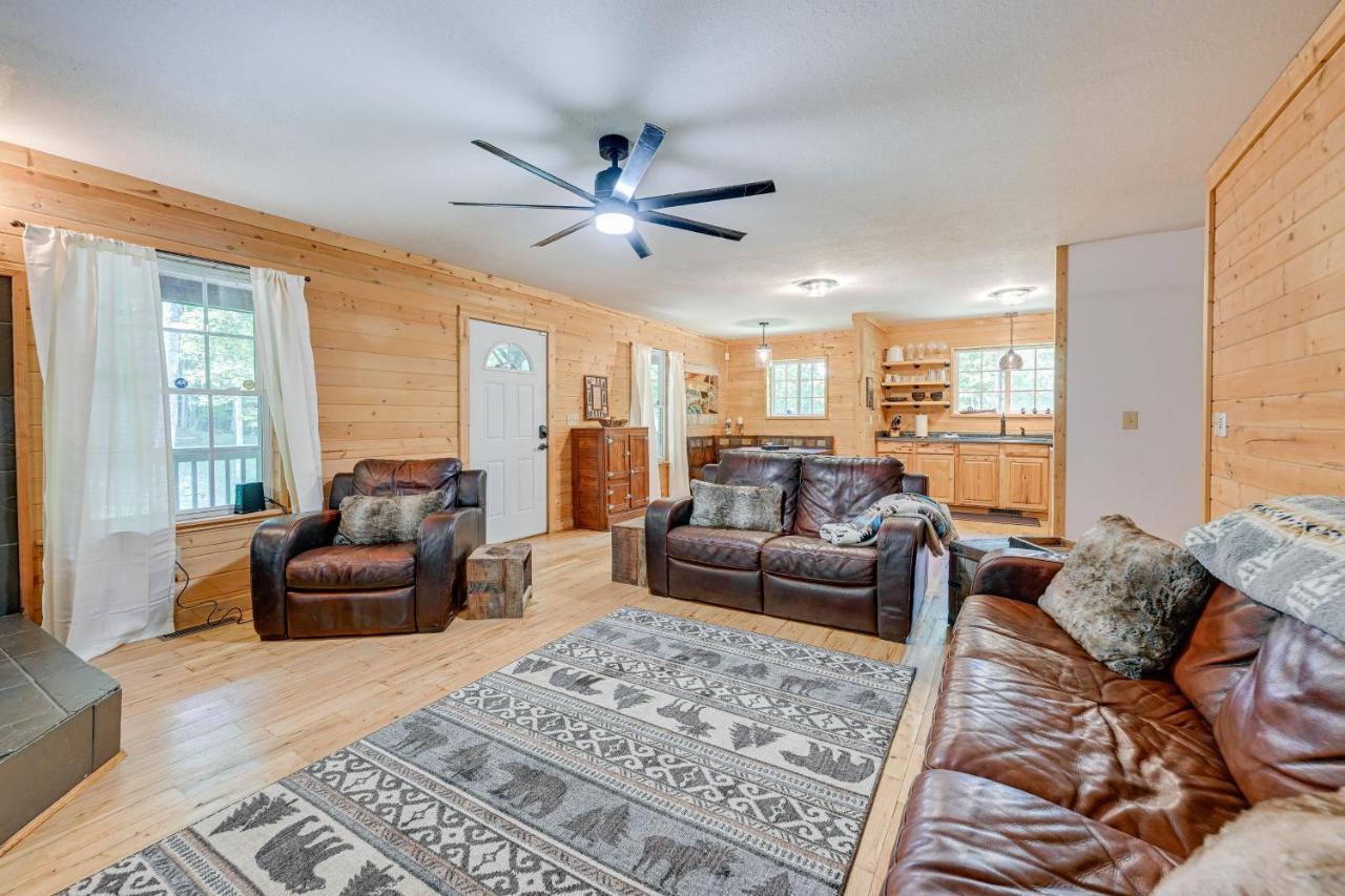 Smoky Mountain Cabin With Camping Area And Fire Pit! Whittier Buitenkant foto