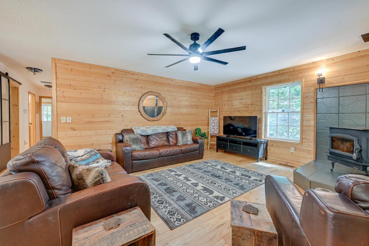 Smoky Mountain Cabin With Camping Area And Fire Pit! Whittier Buitenkant foto