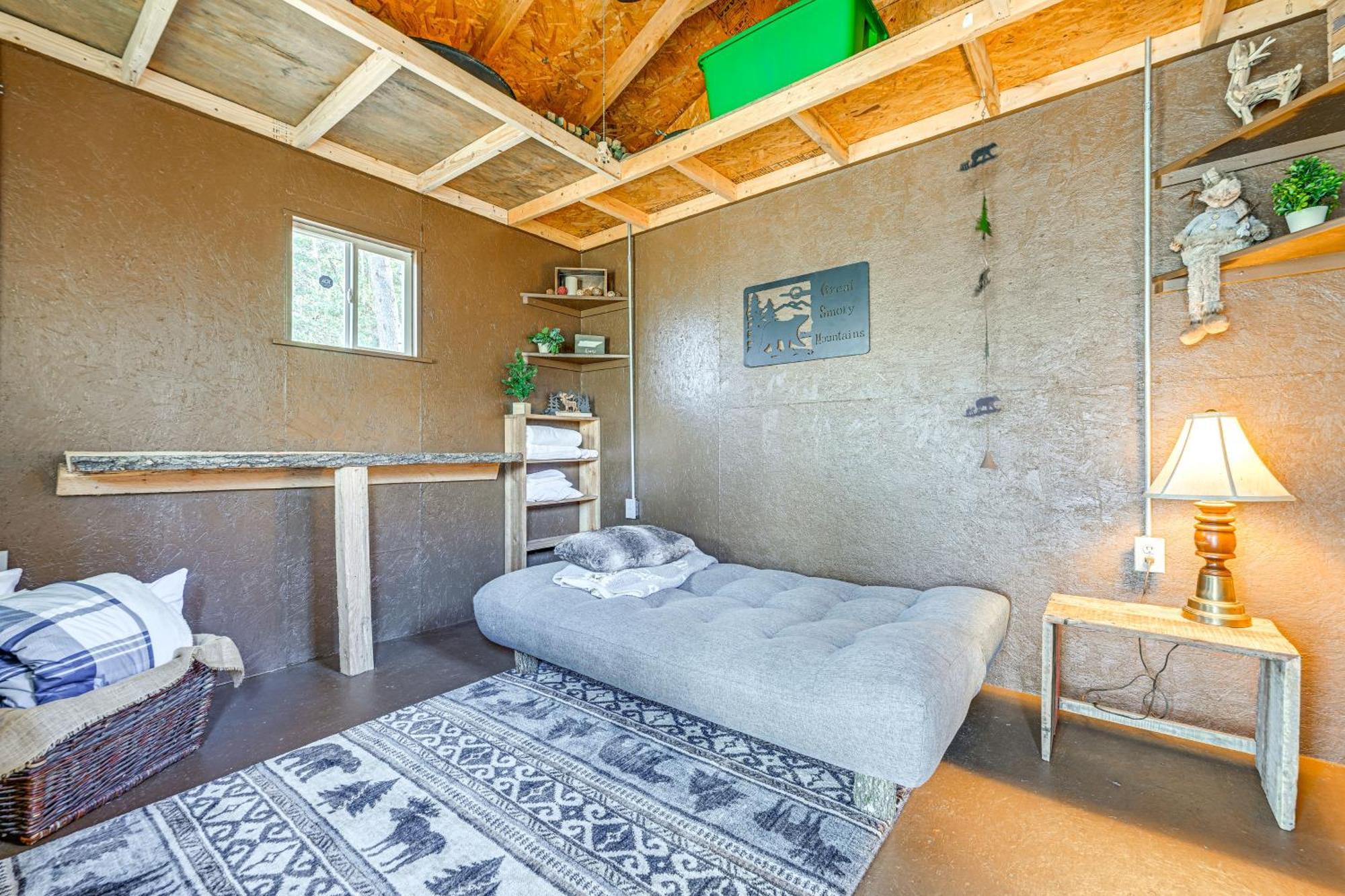 Smoky Mountain Cabin With Camping Area And Fire Pit! Whittier Buitenkant foto