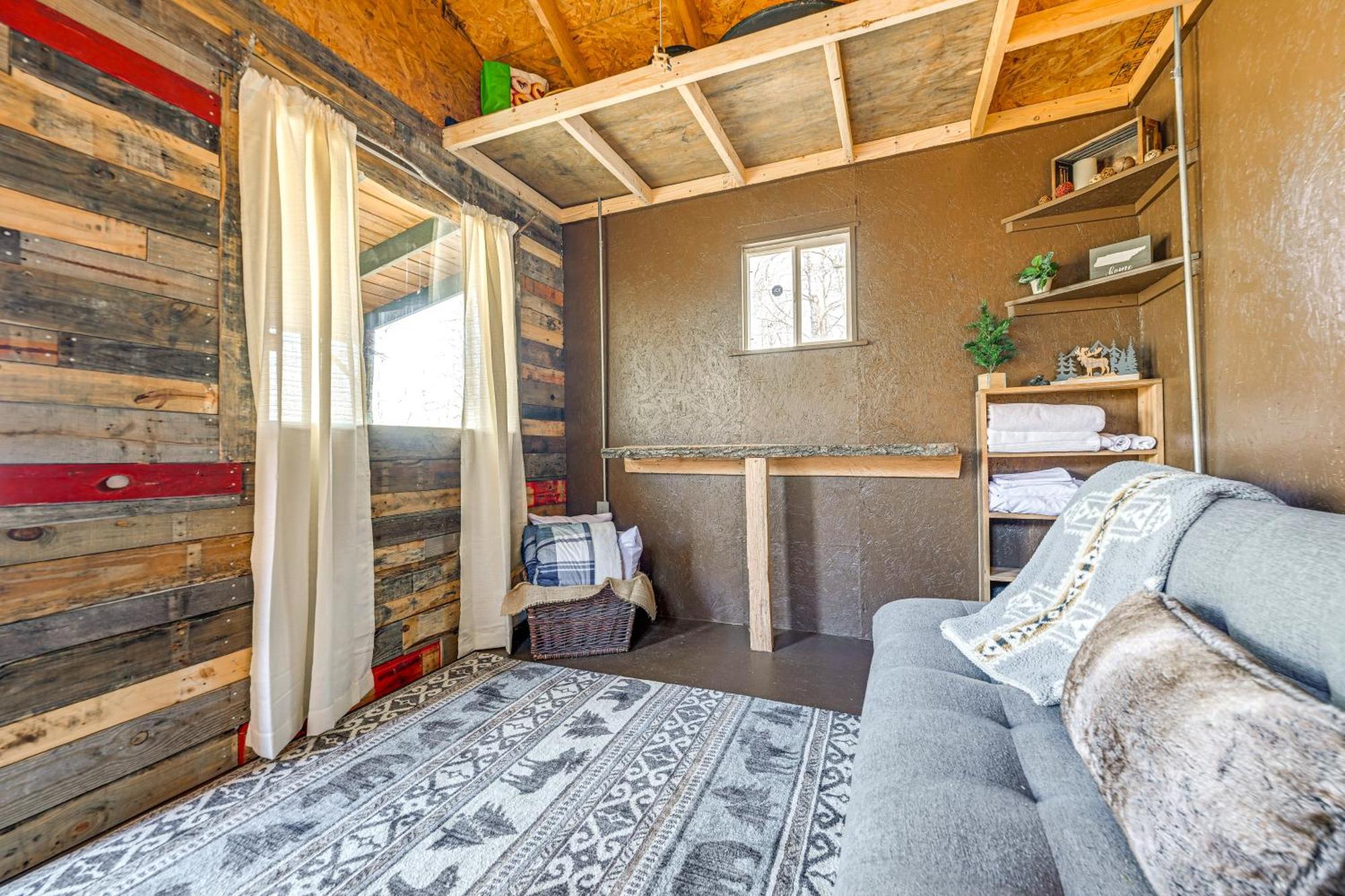 Smoky Mountain Cabin With Camping Area And Fire Pit! Whittier Buitenkant foto