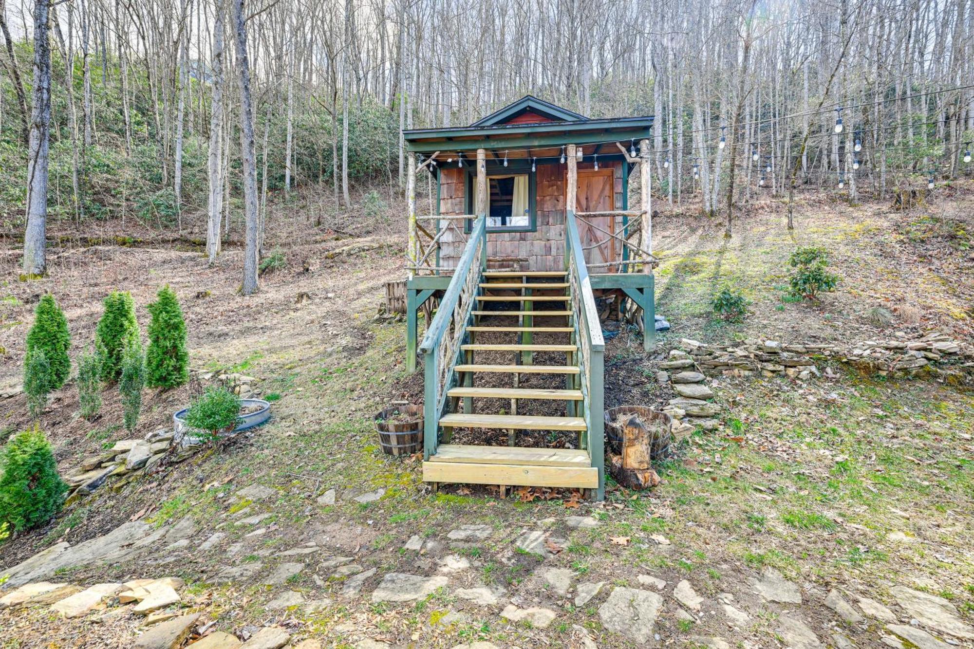 Smoky Mountain Cabin With Camping Area And Fire Pit! Whittier Buitenkant foto